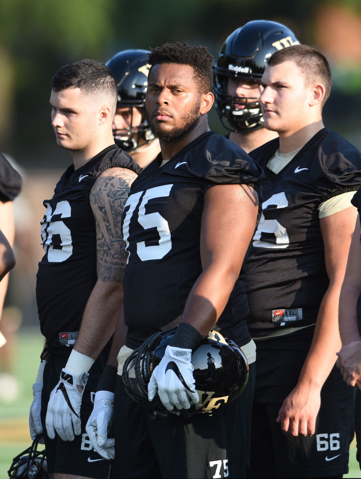 Wake Forest First Day of Football Practice (copy)